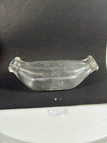Vintage glaxo glass baby feed - glaxo,