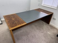 Office directors Walnut Burr Executive Desk BB Italia