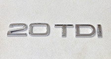 AUDI 20TDi  - CAR BADGE /