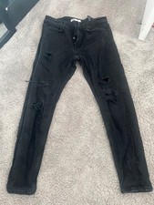 Black Zara skinny jeans, W32