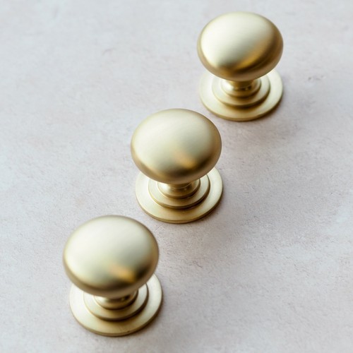 10x brass cabinet knobs - cabinet,