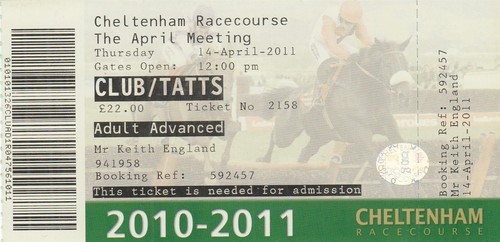 Ticket cheltenham racecourse - -,