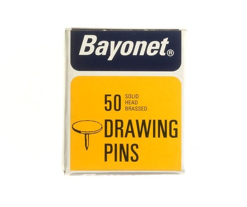 Bayonet drawing pins solid - bayonet,