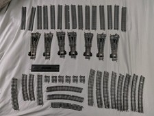 Hornby OO Gauge Joblot Bundle Steel Track Curves Straight Points Etc