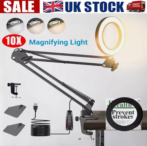 10x magnifying glass - glass, with