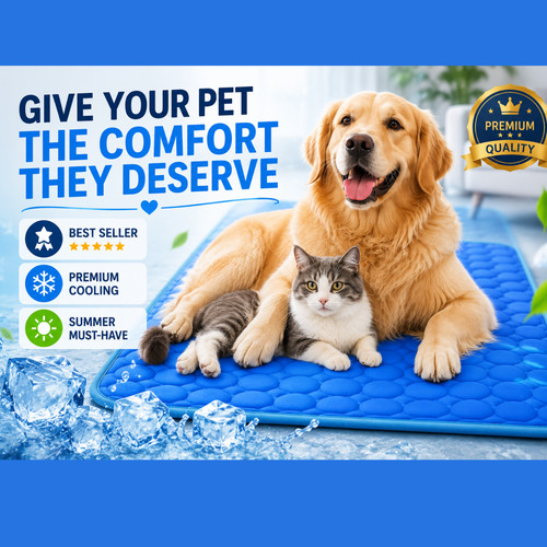 Large self cooling mat - self, bed