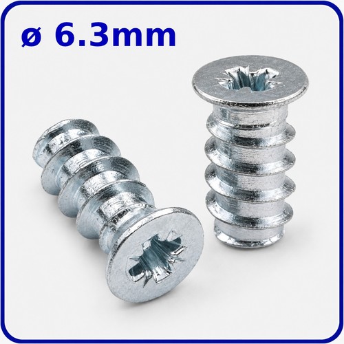 3mm euro furniture screws - 6.3mm,