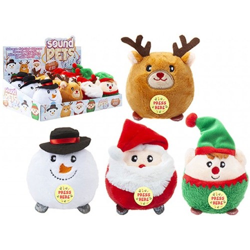 Christmas cute plush soft - christmas,