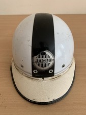 Vintage SLAZENGER Motorcycle Helmet James Motorbike Retro 1950s