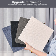 20/40/60x Carpet Tiles Box Heavy Commercial Retail Office Premium Flooring Grey