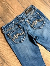 Miss Me ultra low rise bootcut