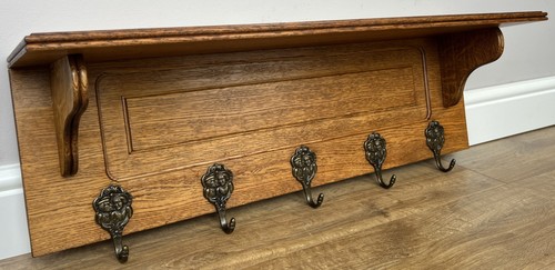 Coat rack vintage french oak - coat,
