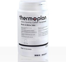 Thermoplan Cleaning Tablets Black and White coffee machines | Box of 90 | Black