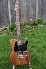 Telecaster Custom Built, Natural Walnut Body, Rosewood Neck, Seymour Duncans
