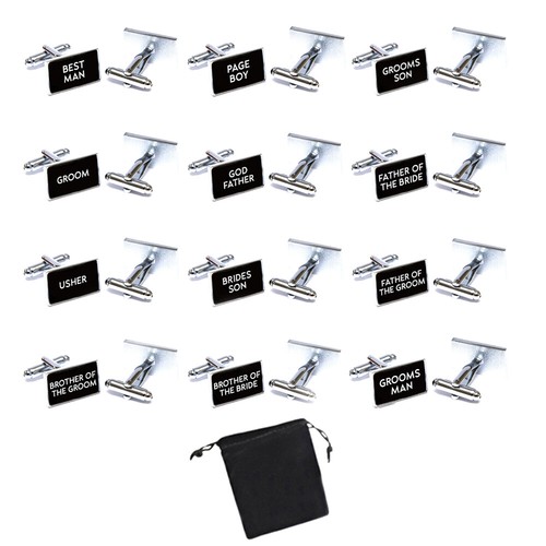 Black silver mens - mens, wedding