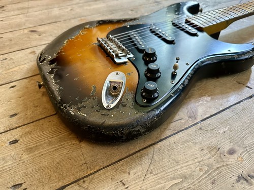 Fender mim stratocaster nitro - stratocaster,