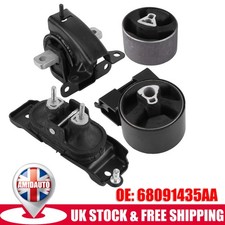 4x Engine Mount Set For Chrysler Grand Voyager RT 2.8CRD 2008-2015