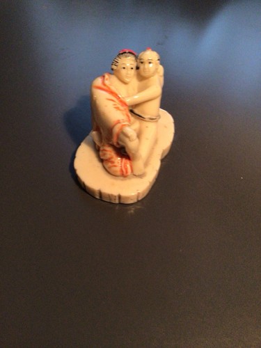 Japanese erotic netsuke figure - erotic,