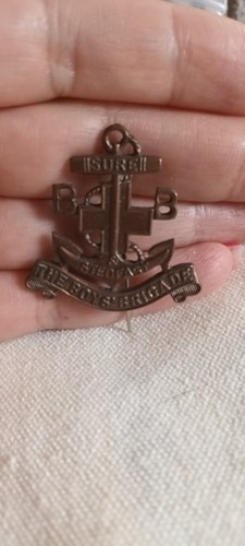 The boys brigade pin - brigade,