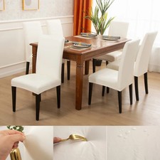 Dining Chair Covers,Solid Pu