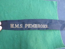 VINTAGE H. M. S. PEMBROKE CAP