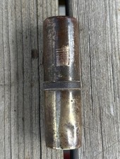 ANTIQUE ORIGINAL BRASS WWI ERA TRENCH ART LIGHTER - NICE CONDITION BUT UNTESTED