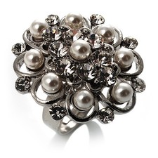 Bridal Imitation Pearl Crystal