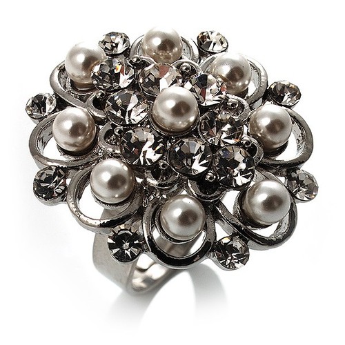 Bridal imitation pearl crystal - bridal,