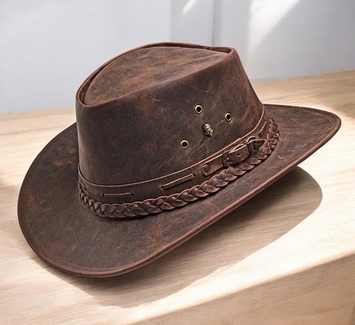 Vintage brown leather - vintage,
