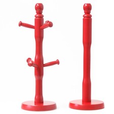 Wooden Mug Tree & Towel Holder