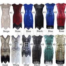 1920s Flapper Dress Gatsby