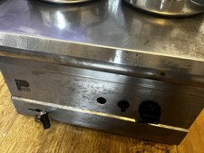 Parry LPG 4 Pot Wet Bain Marie Stainless Steel Food Warmer