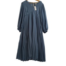 Wallis Dress Size 14 Blue