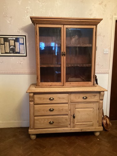 Pine dresser 19th century - pine,