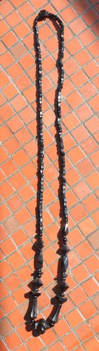 Whitby jet victorian long - whitby,