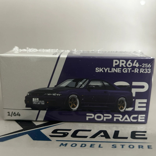Pop race 256 skyline gtr - 1/64,