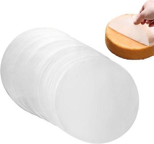 100 pcs round parchment paper - 100,