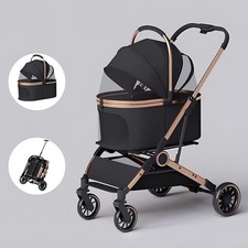 Folding Pet Stroller W/