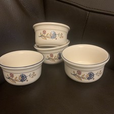 Boots CAMARGUE Pottery 4 x Ramekins. All unused. 