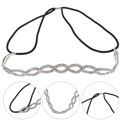 Elastic bridal headband - bridal,