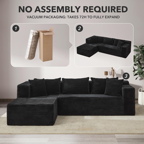 268cm modular sectional memory - 268cm,