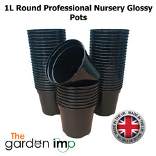 Litre plant pots - pots, strong