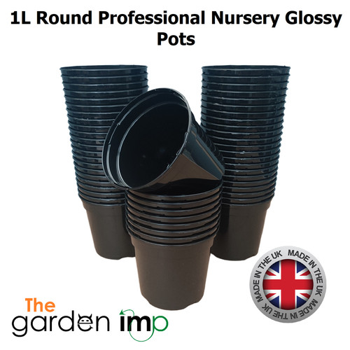 Litre plant pots - litre, strong