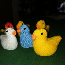 New Hand Knitted Easter Chick