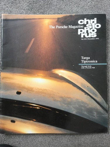 Christophorus porsche magazine - christophorus,