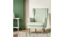 Callie fabric wingback chair - callie,
