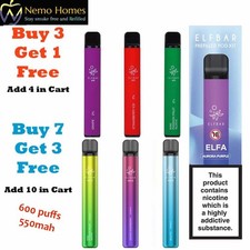 Elf bar 600 Vape Bar 20mg 2%