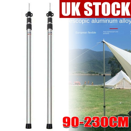 Tent poles telescopic - 2.3m,