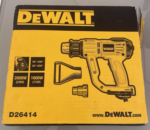 Dewalt d26414 heat gun 115v - dewalt,