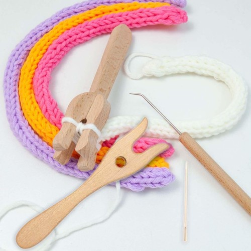 Knitting fork braiding tool - fork,